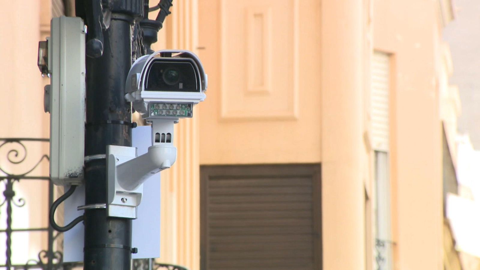 Càmeres de vigilància en el centre de la ciutat de Castelló