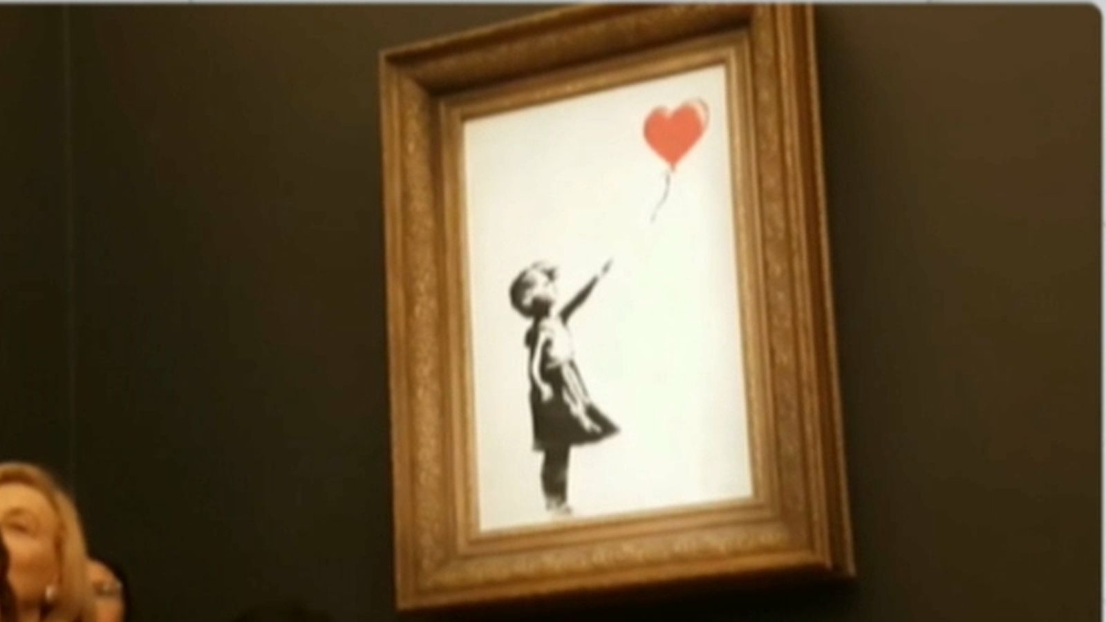 El propi artista Banksy ha difós en el seu perfil oficial d'Instagram que: "L'impuls de destruir és també un impuls creatiu".