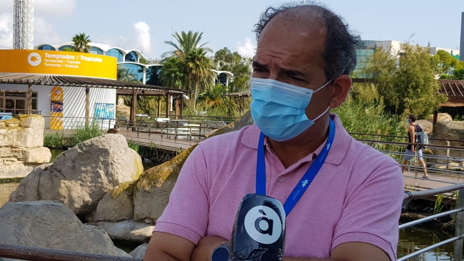 El director general de l'Oceanogràfic, Eduardo Nogués