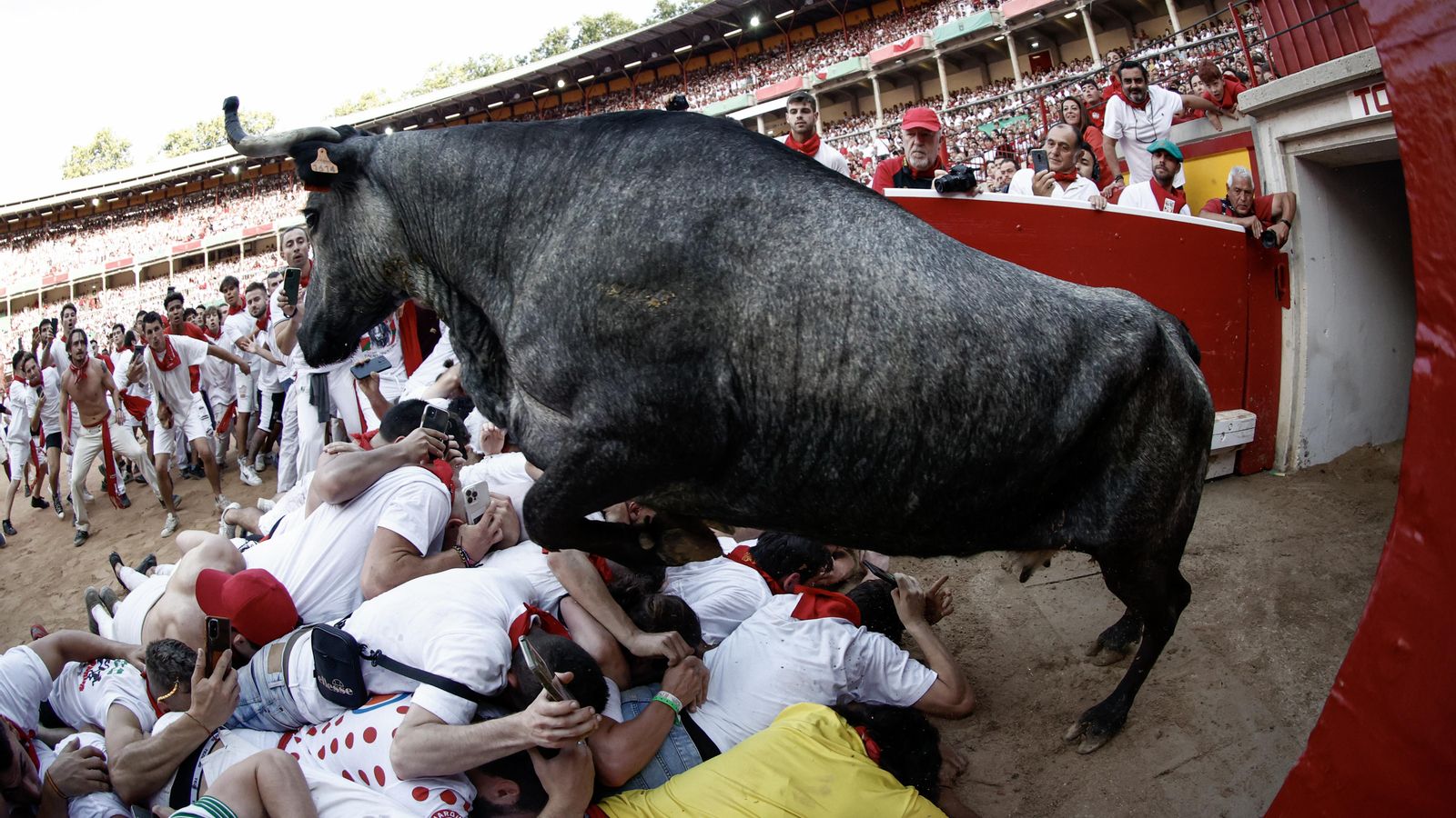 Tercer 'encierro' de Sant Fermí 2023