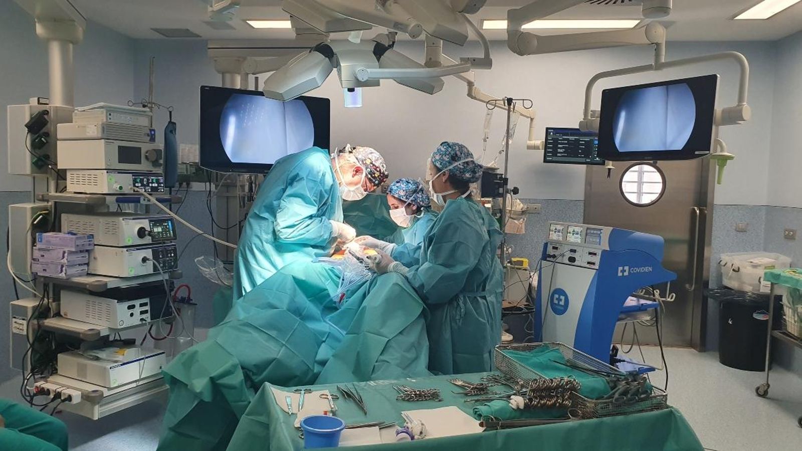 Quiròfan de l'Hospital provincial de Castelló