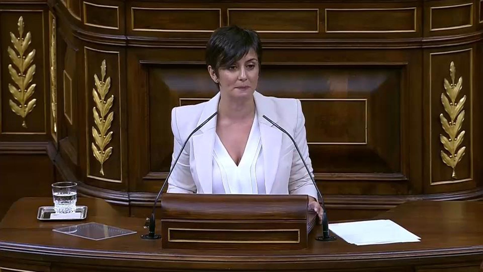 La ministra de Vivenda, Isabel Rodríguez