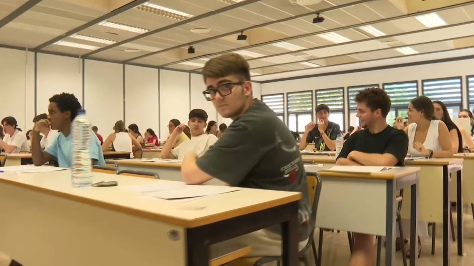 Els alumnes afectats per la dana s’examinen de la convocatòria extraordinària de la selectivitat