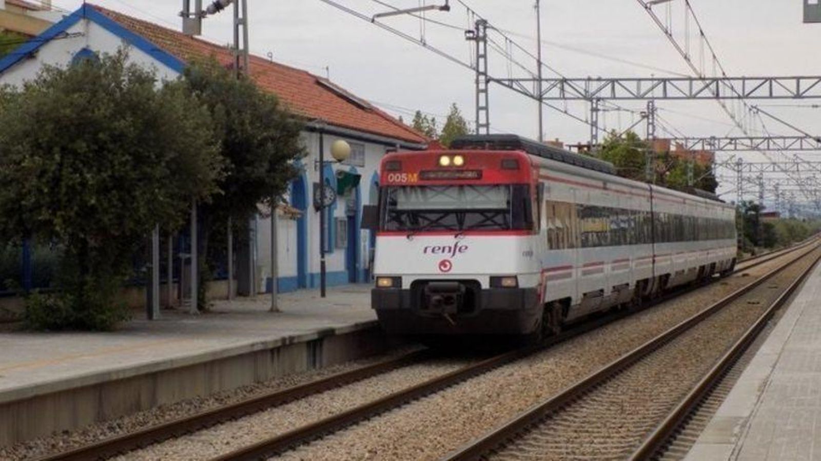 Imatge d'arxiu d'un tren de Rodalies de Renfe