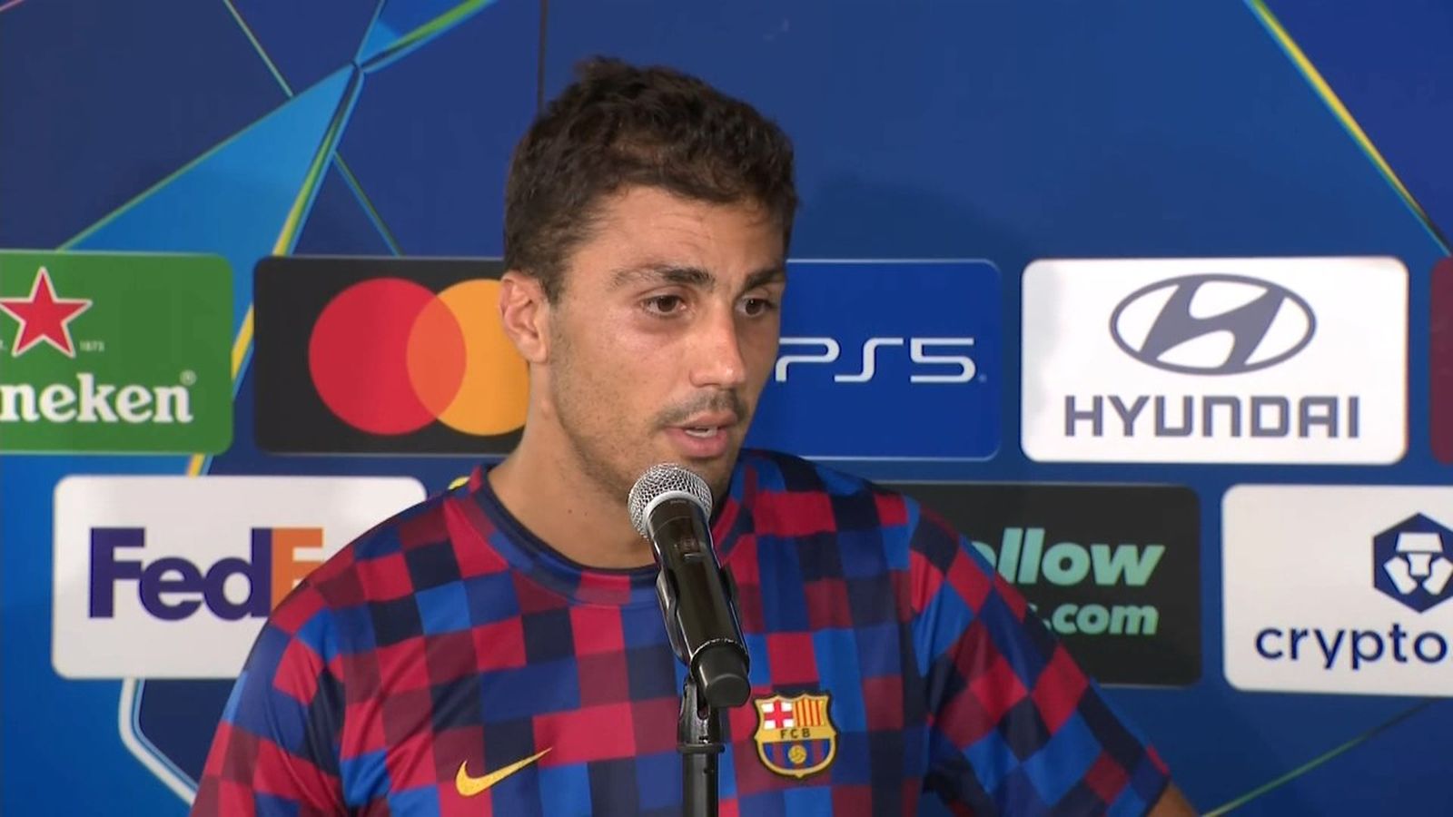 Rodri ha parlat després de la victòria del Barça contra el Feyenoord