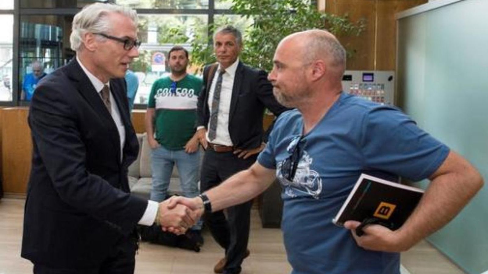 Reunió dels sindicats d'Alcoa amb l'inversor suís Parter Capital