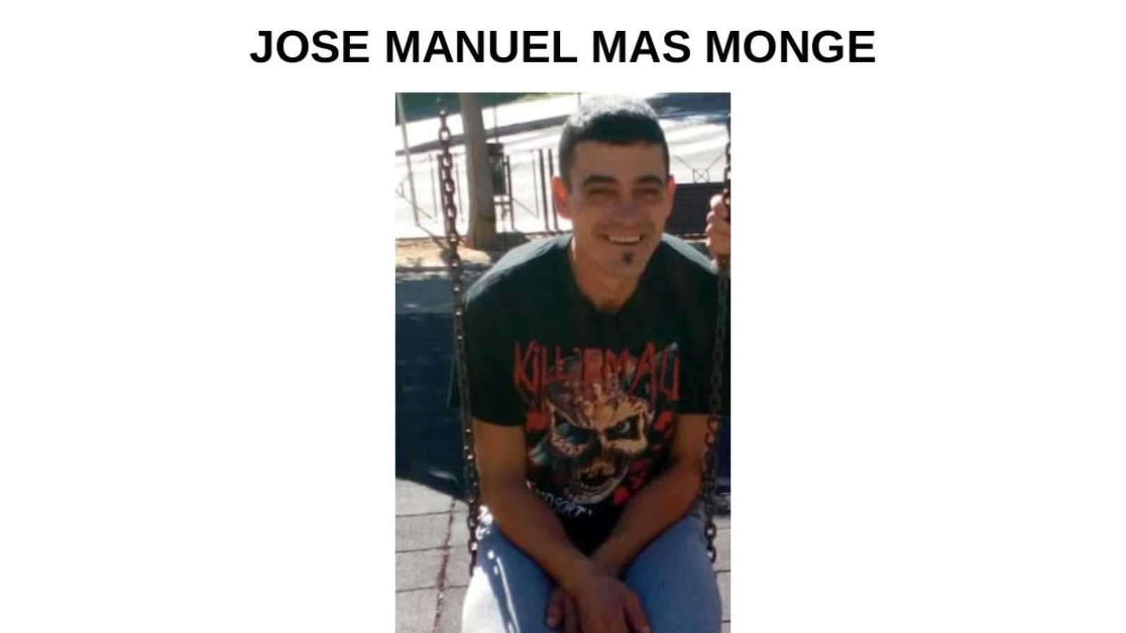 Busquen un home de 34 anys desaparegut a Elx