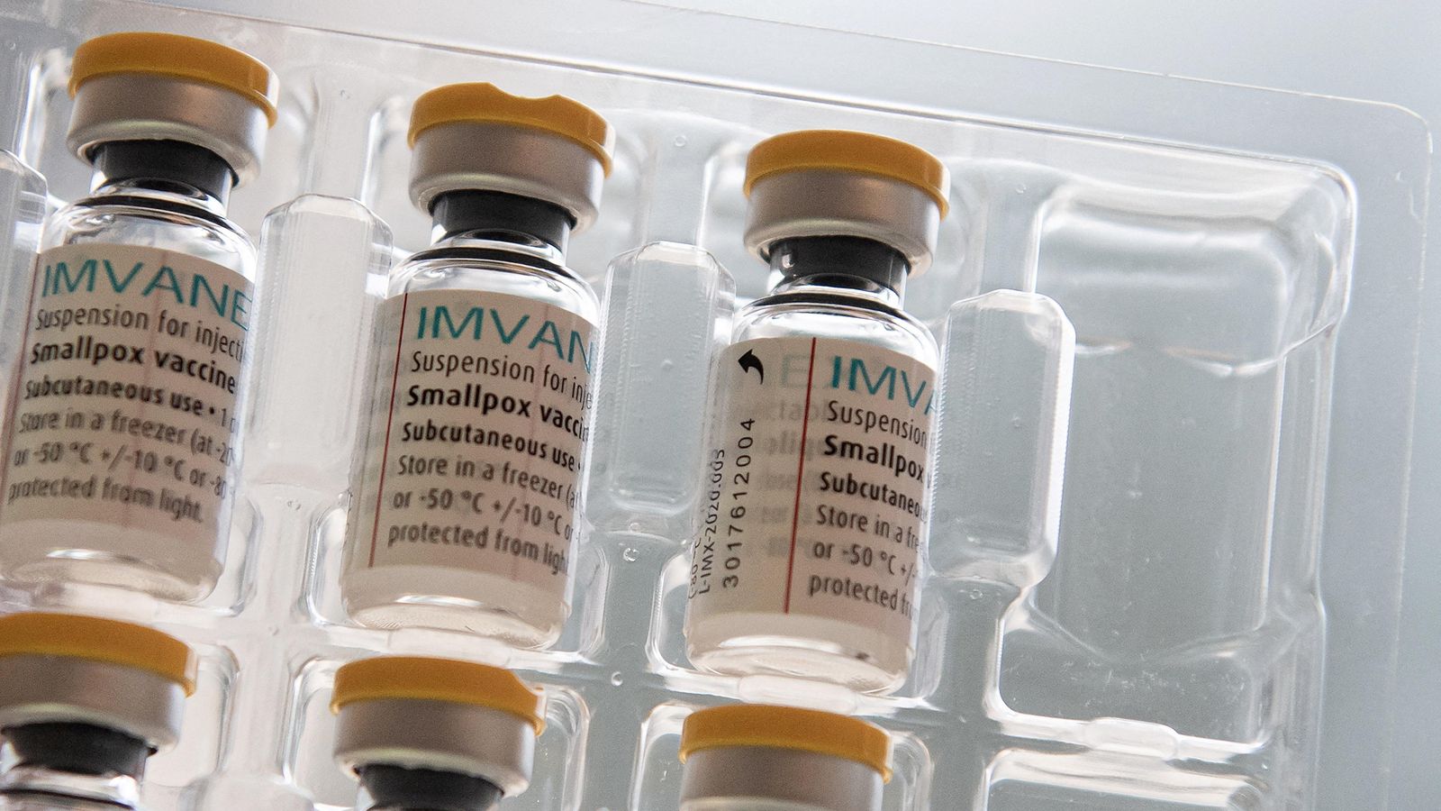 Vials de la vacuna contra l'mpox, en una imatge d'arxiu