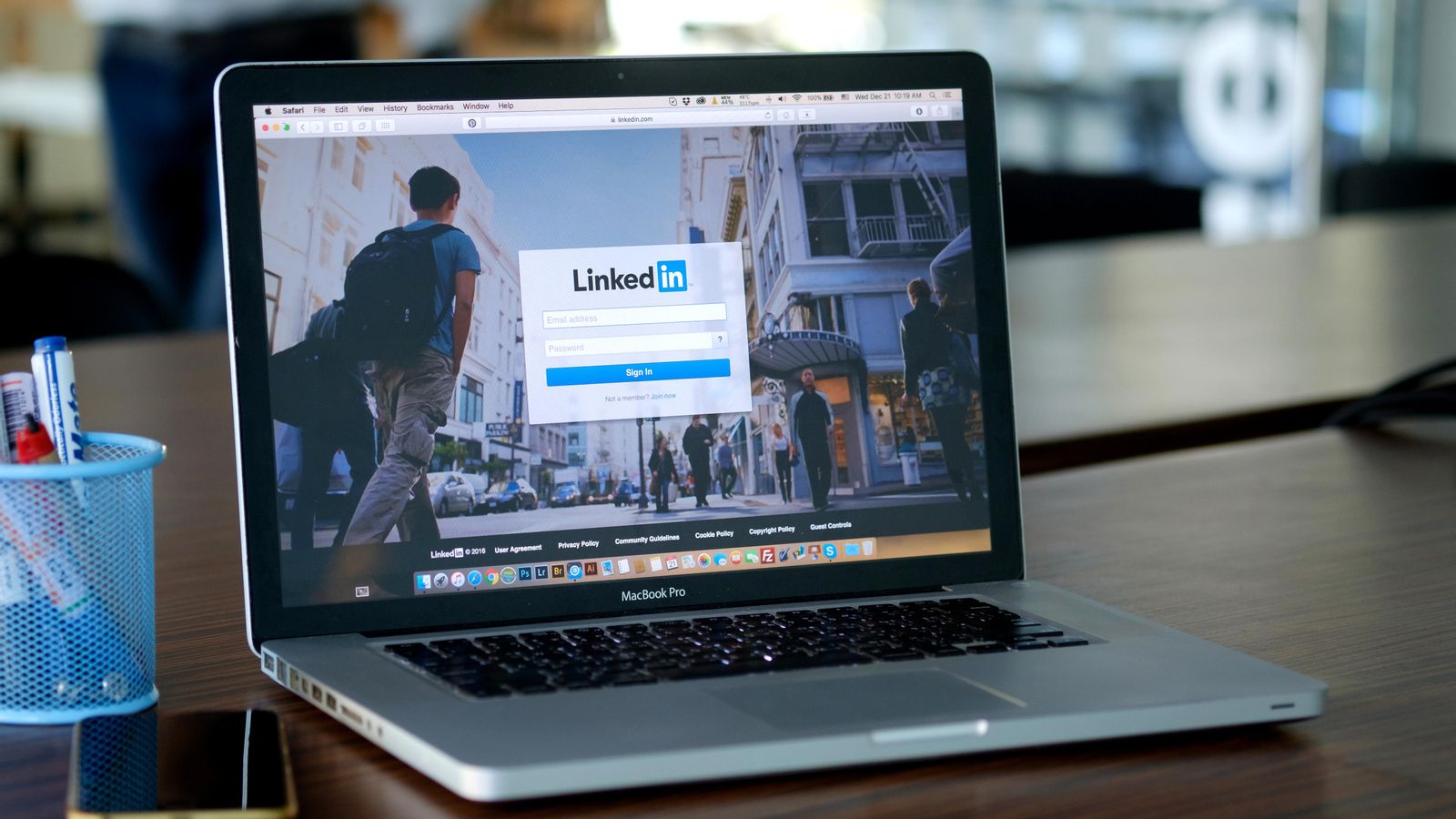 Portal web LinkedIn Portal web LinkedIn