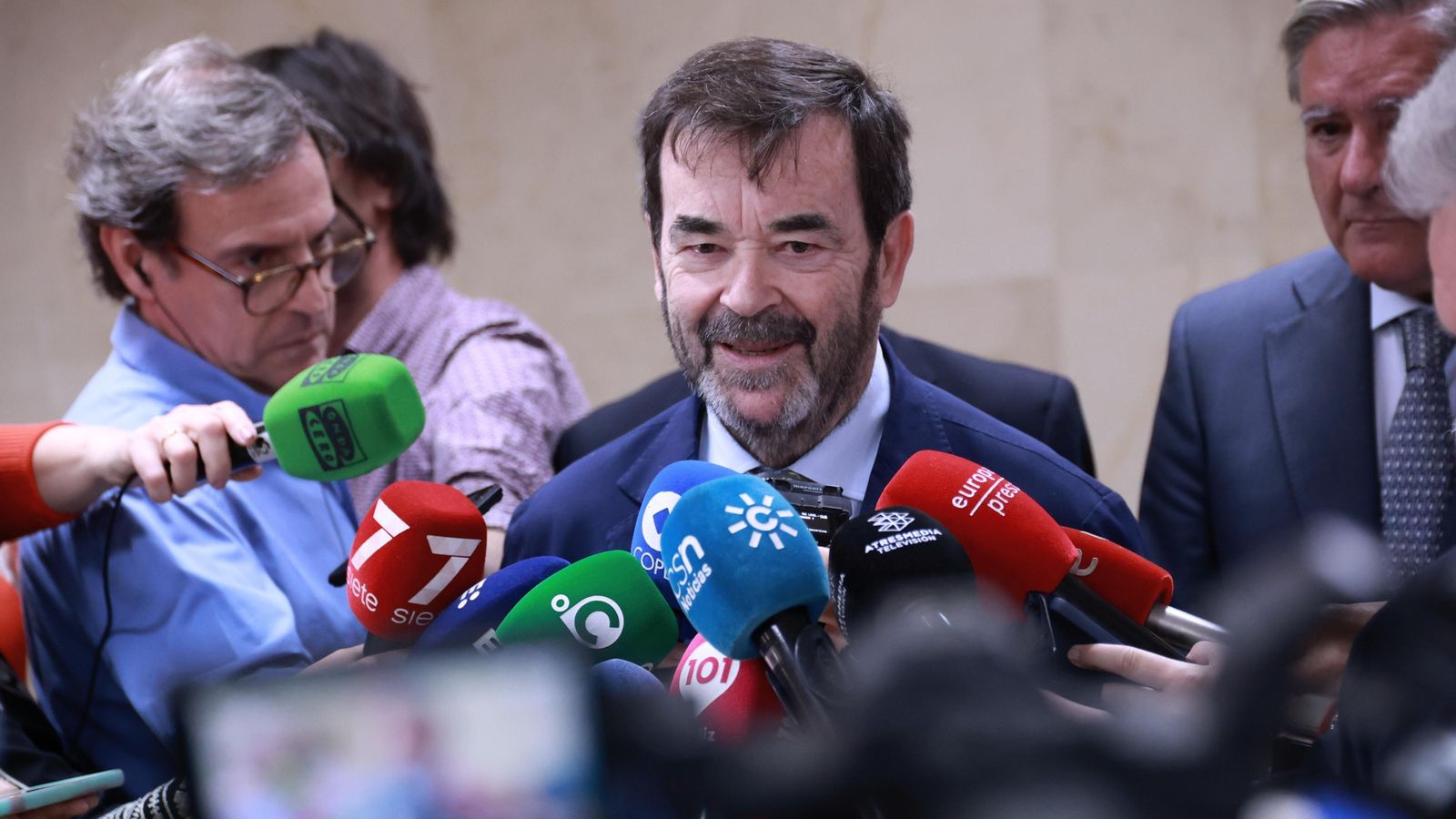 El president del Consell General del Poder Judicial (CGPJ), Vicente Guilarte