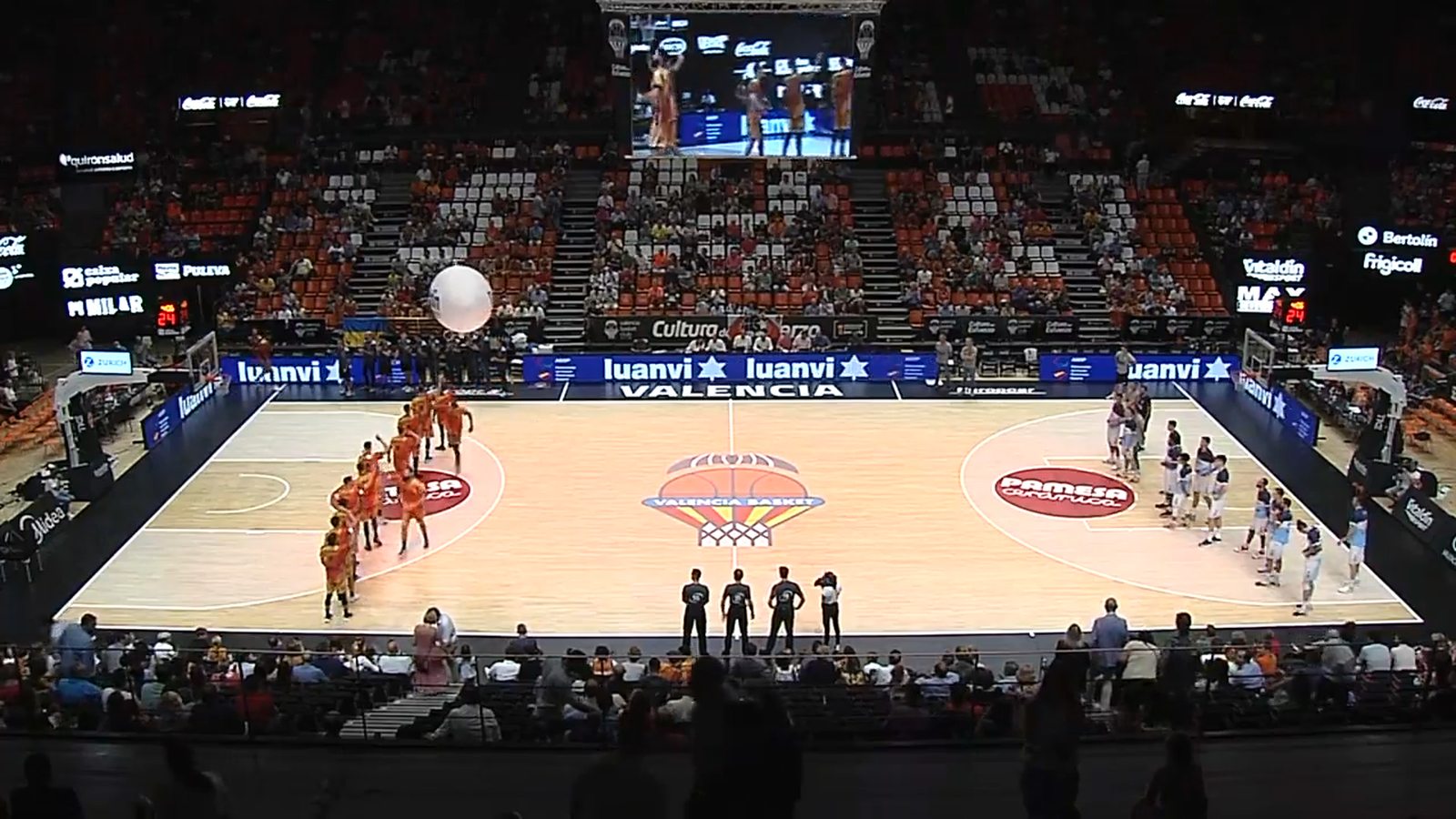 Partit València Basket - Obradoiro 23.09.2022
