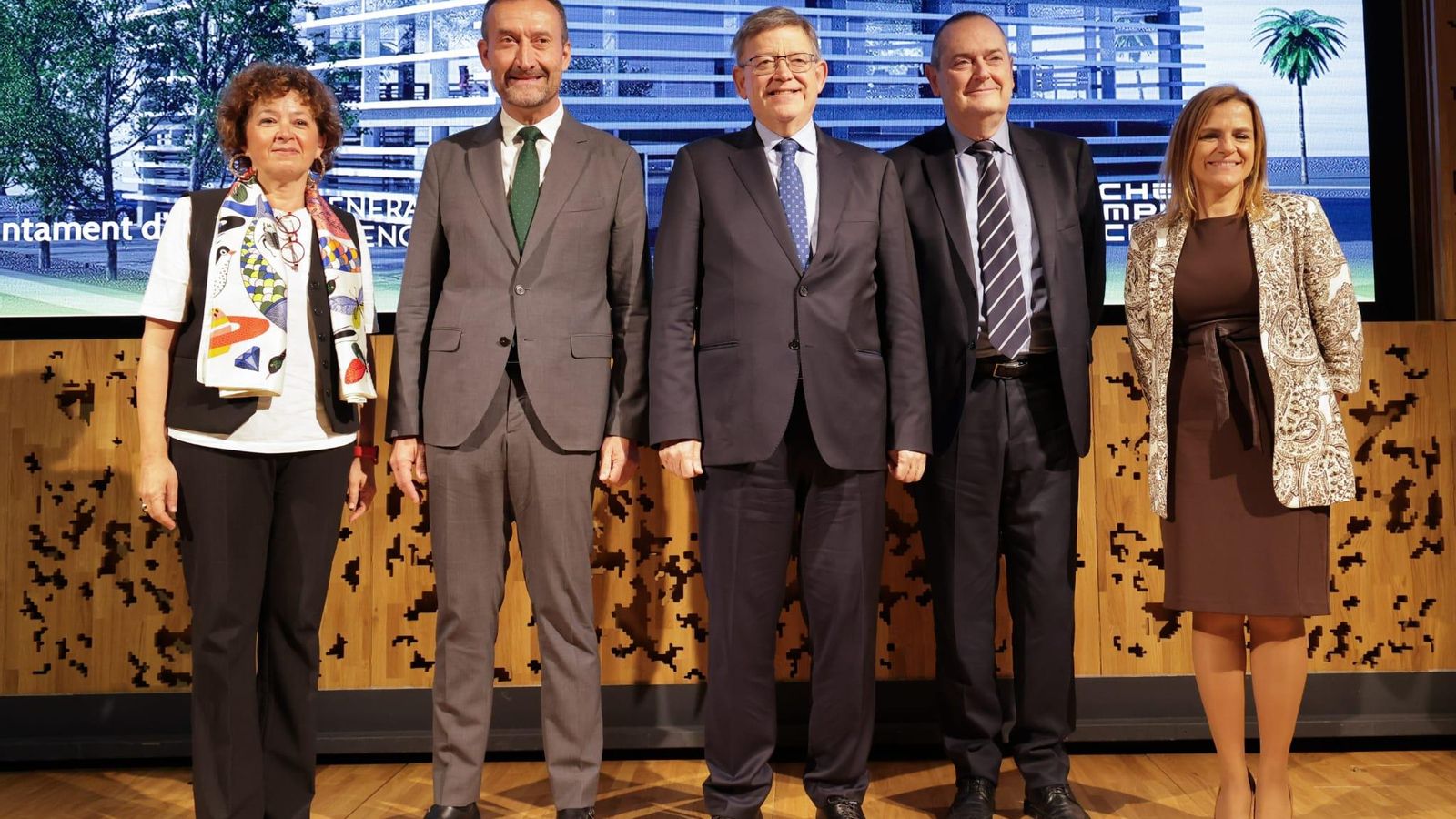 Presentació de la canidatura d'Elx amb el president de la Generalitat, Ximo Puig