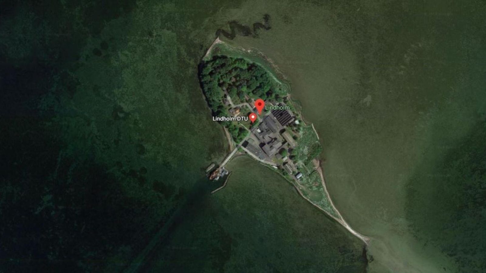 L'illa danesa de Lindholm