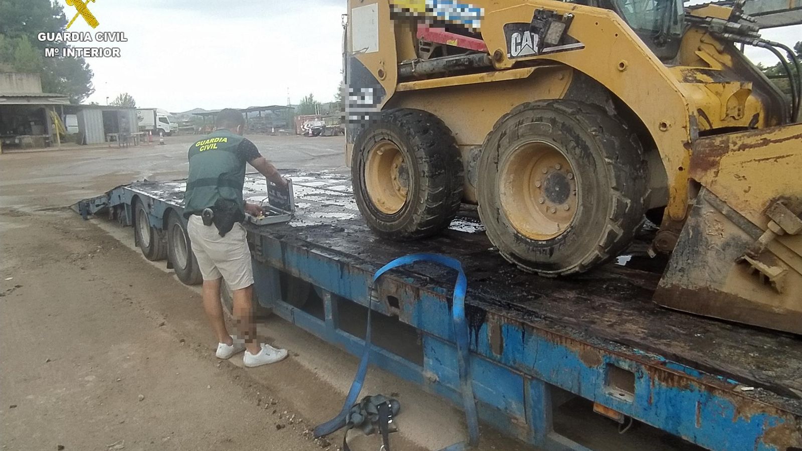 Una de les màquines decomissades en l'operació Ricadona