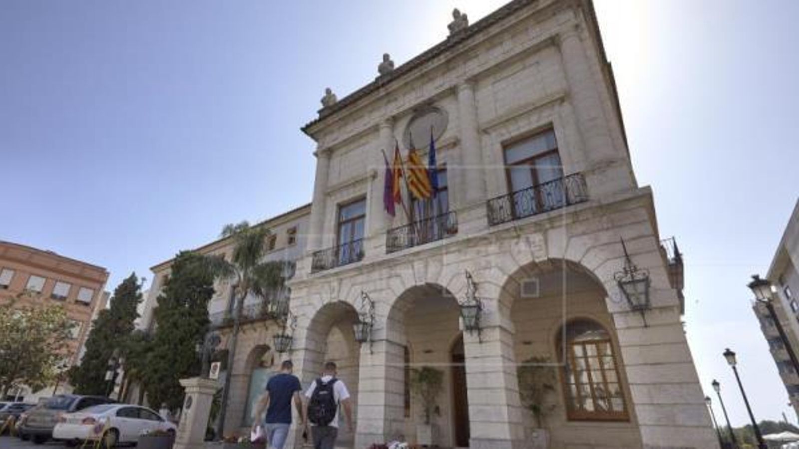 Façana de l'ajuntament de Gandia