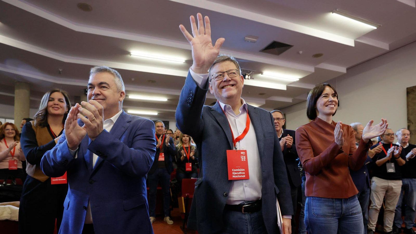 Ximo Puig, aquest dissabte en el comité nacional del PSPV-PSOE