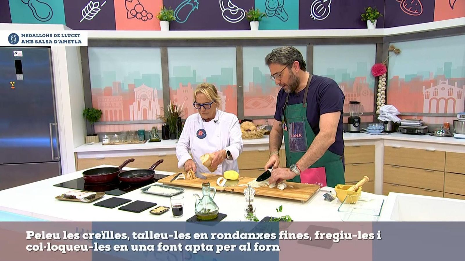 03.03.2022 | Medallons de llucet amb salsa d'ametles