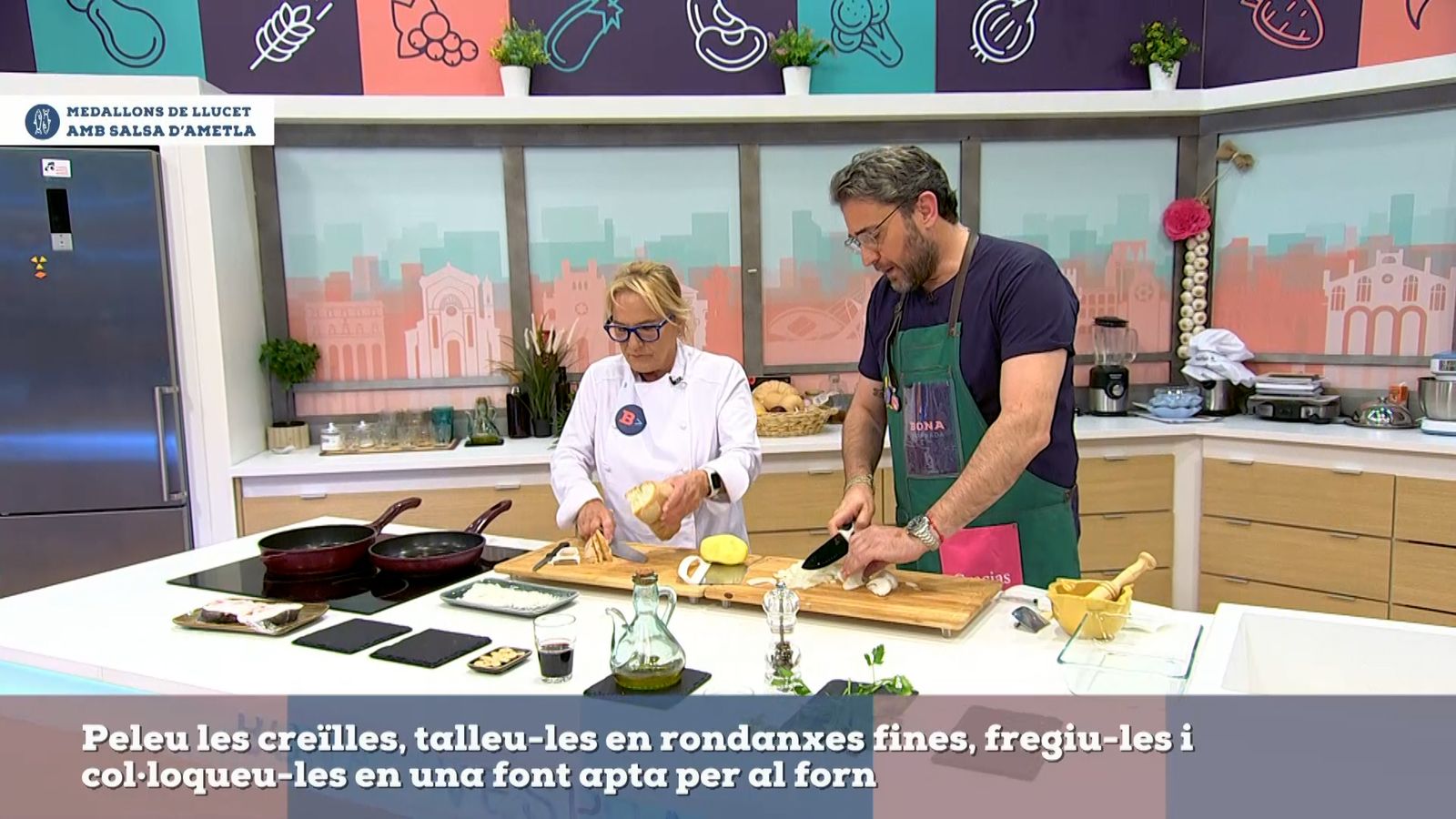 03.03.2022 | Medallons de llucet amb salsa d'ametles