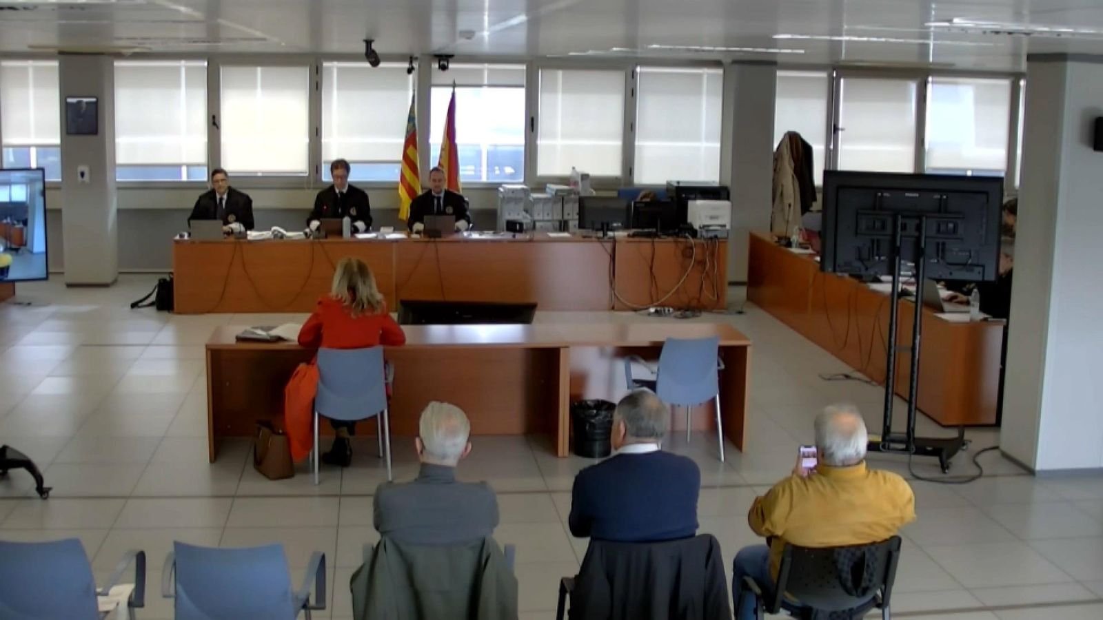 La interventora de l'Estat declara davant el tribunal