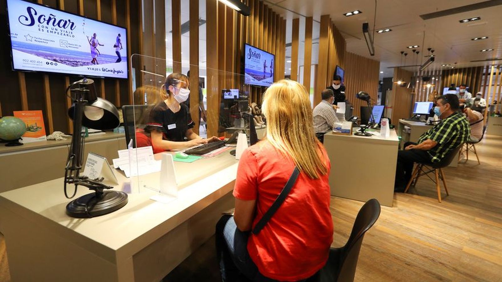 Agència de viatges en una imatge d'arxiu