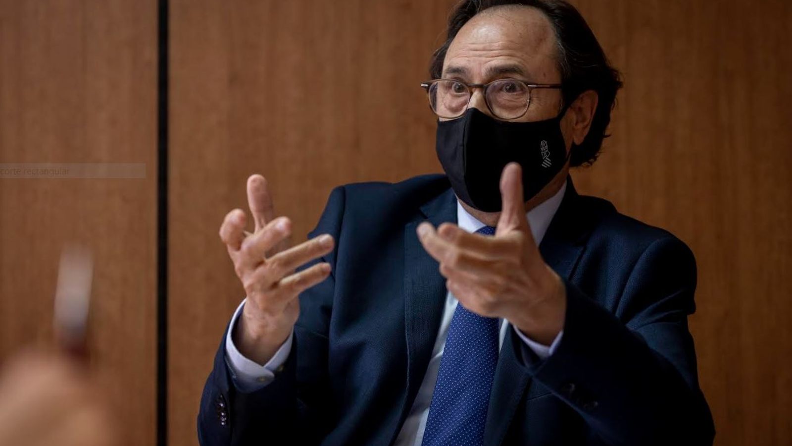 Imatge d'arxiu del conseller d'Hisenda i Model Econòmic, Vicent Soler,