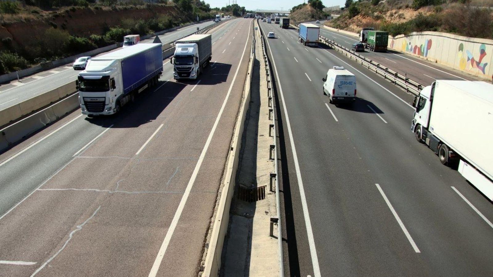 El bypass al seu pas per Paterna en una imatge d'arxiu El by pass al seu pas per Paterna es una imatge d'arxiu