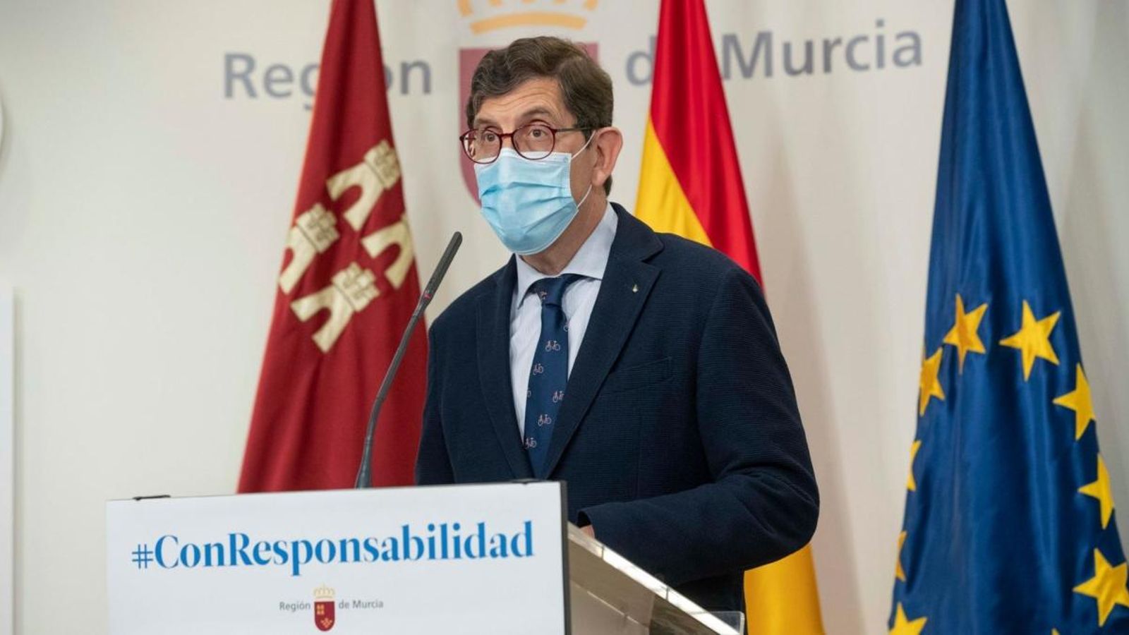 El conseller de Salut de Múrcia, Manuel Villegas