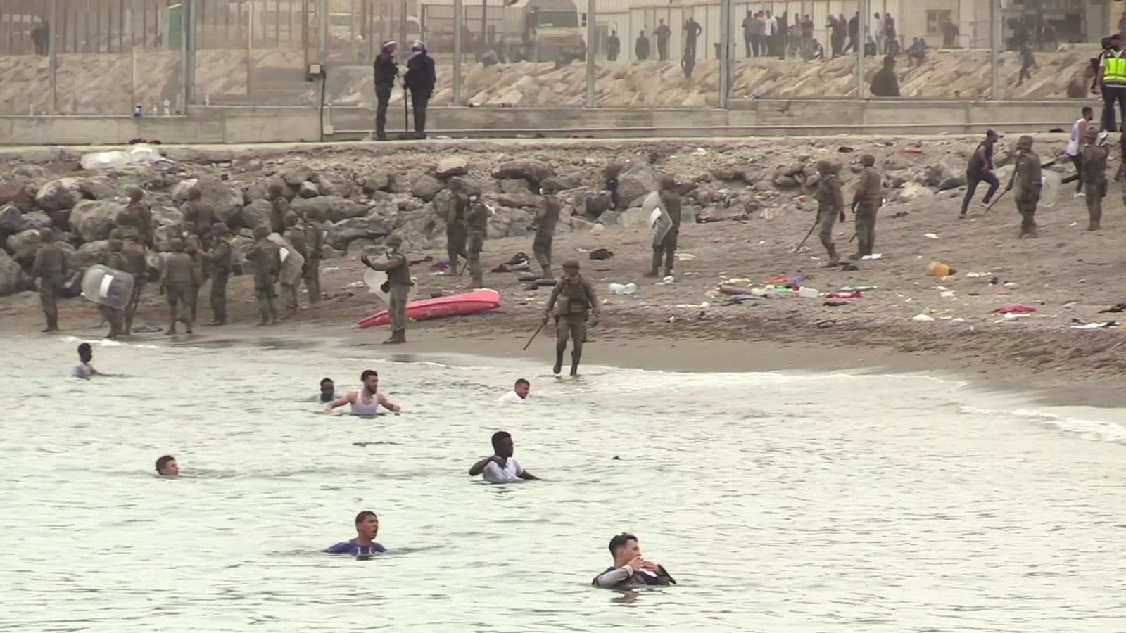 Crisi a Ceuta: així a transcorregut el segon dia