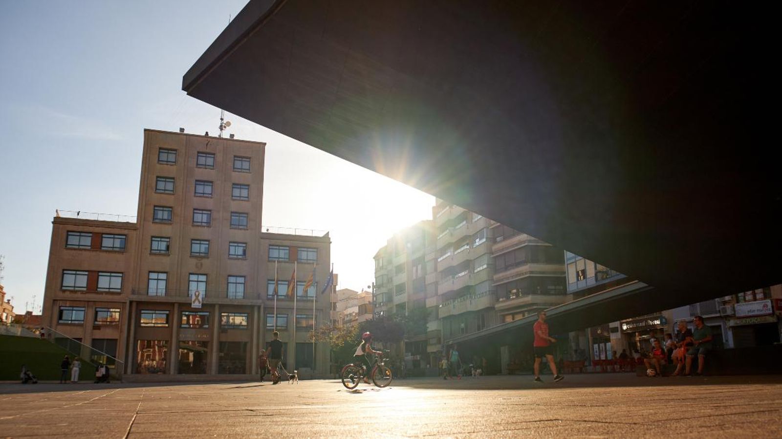 Imatge d'arxiu de la plaça de l'Ajuntament de Vila-real, a la Plana Baixa
