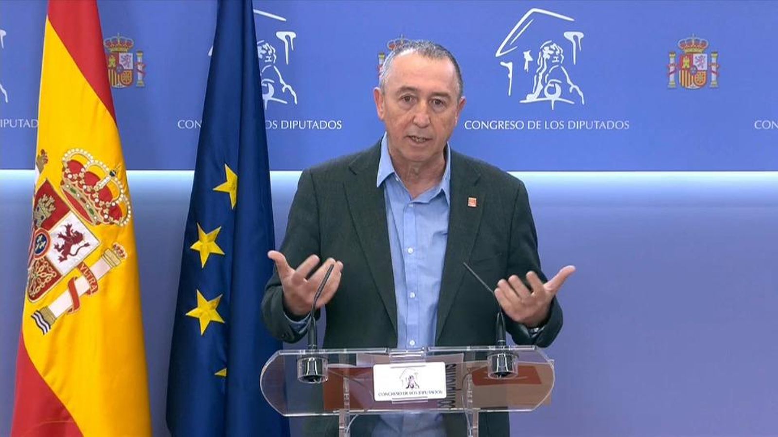 Joan Baldoví, al Congrés