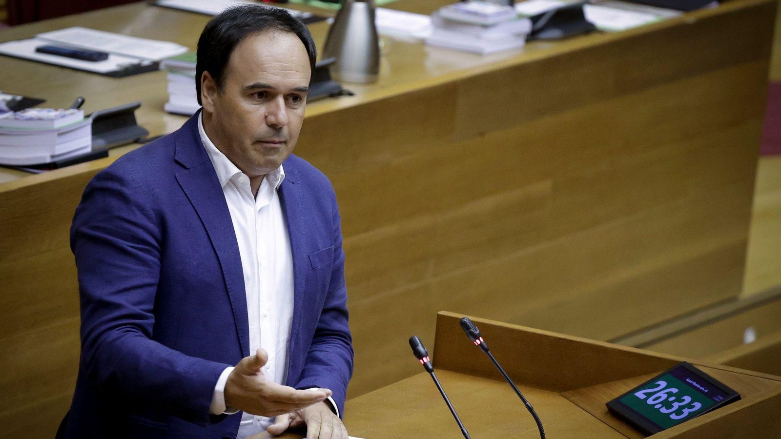 El síndic del Grup Parlamentari Popular en les Corts, Juanfran Pérez Llorca / Europa Press