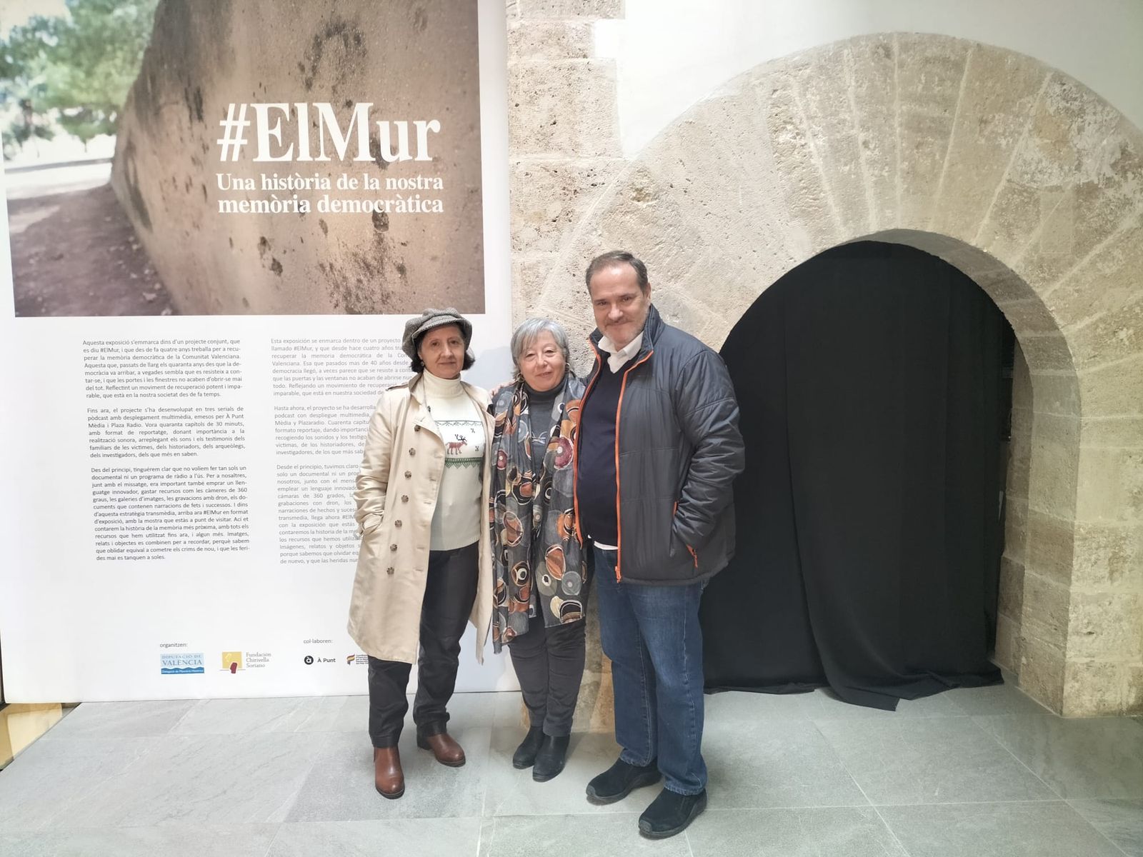 07.12.2022 | 'Tenim memòria': l'exposició "El Mur. Una història de la nostra memòria democràtica"