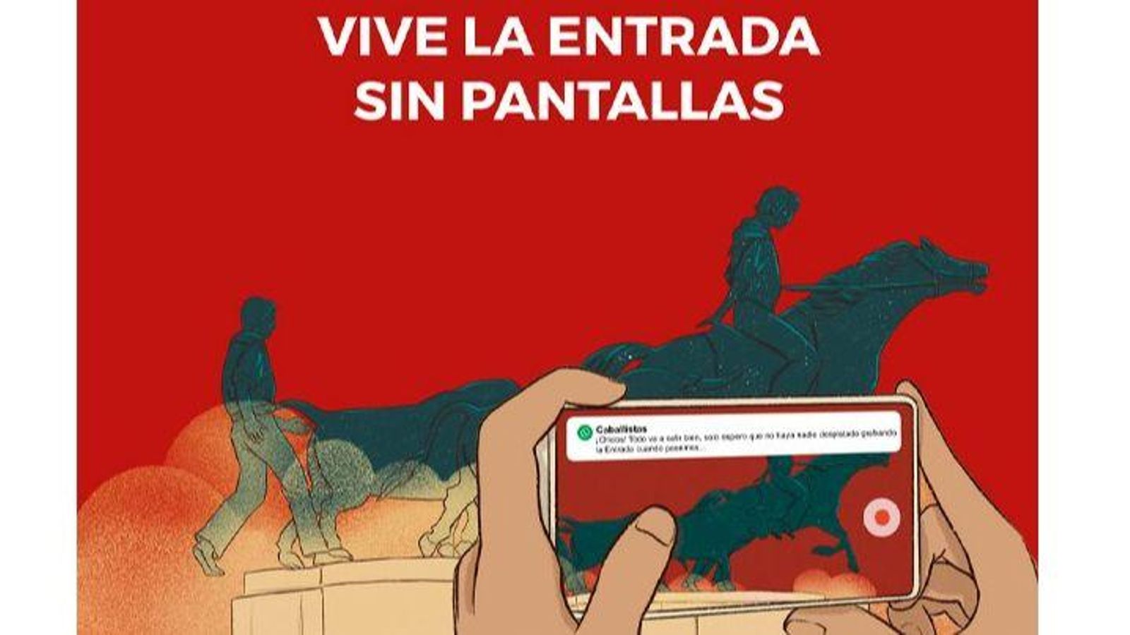 Cartell sobre la iniciativa de l'Ajuntament