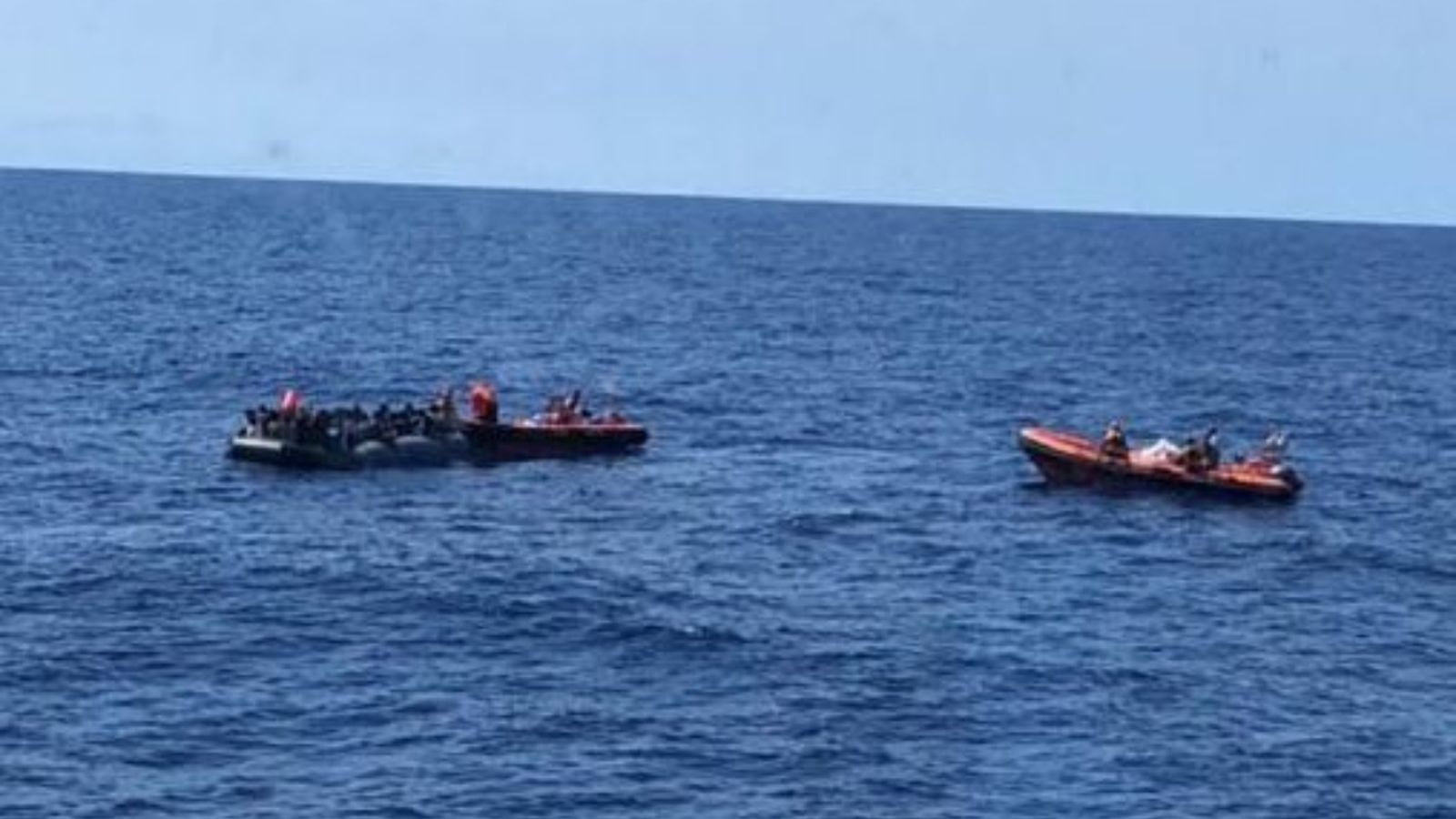 Recat de l'Open Arms al Mediterrani central