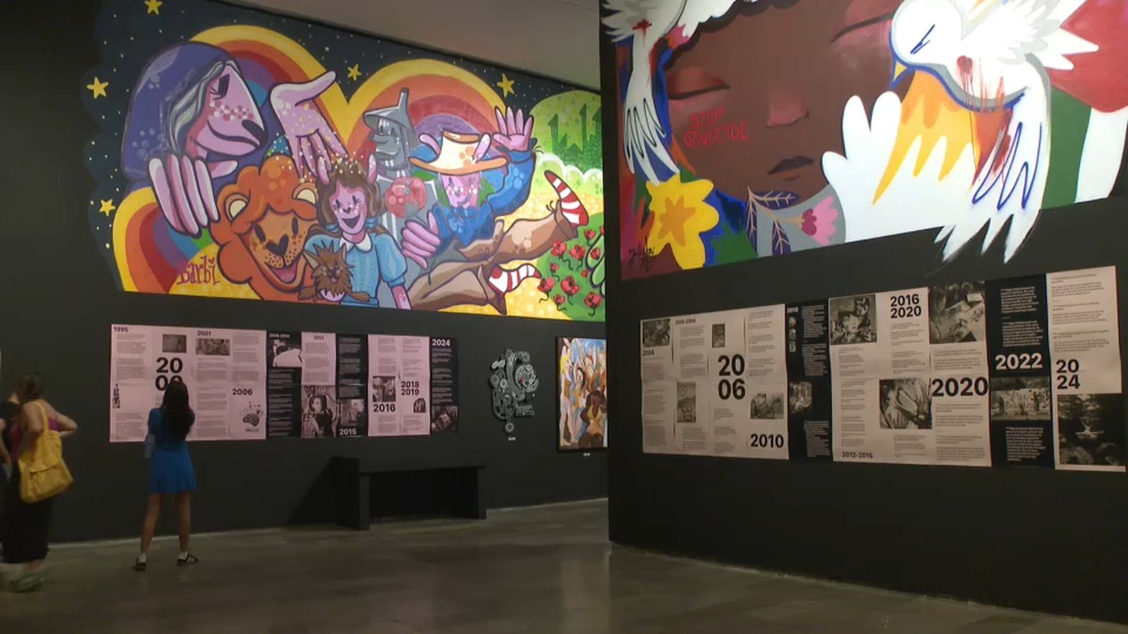 "Principis": un homenatge a la generació daurada de l’art urbà al Centre del Carme de València