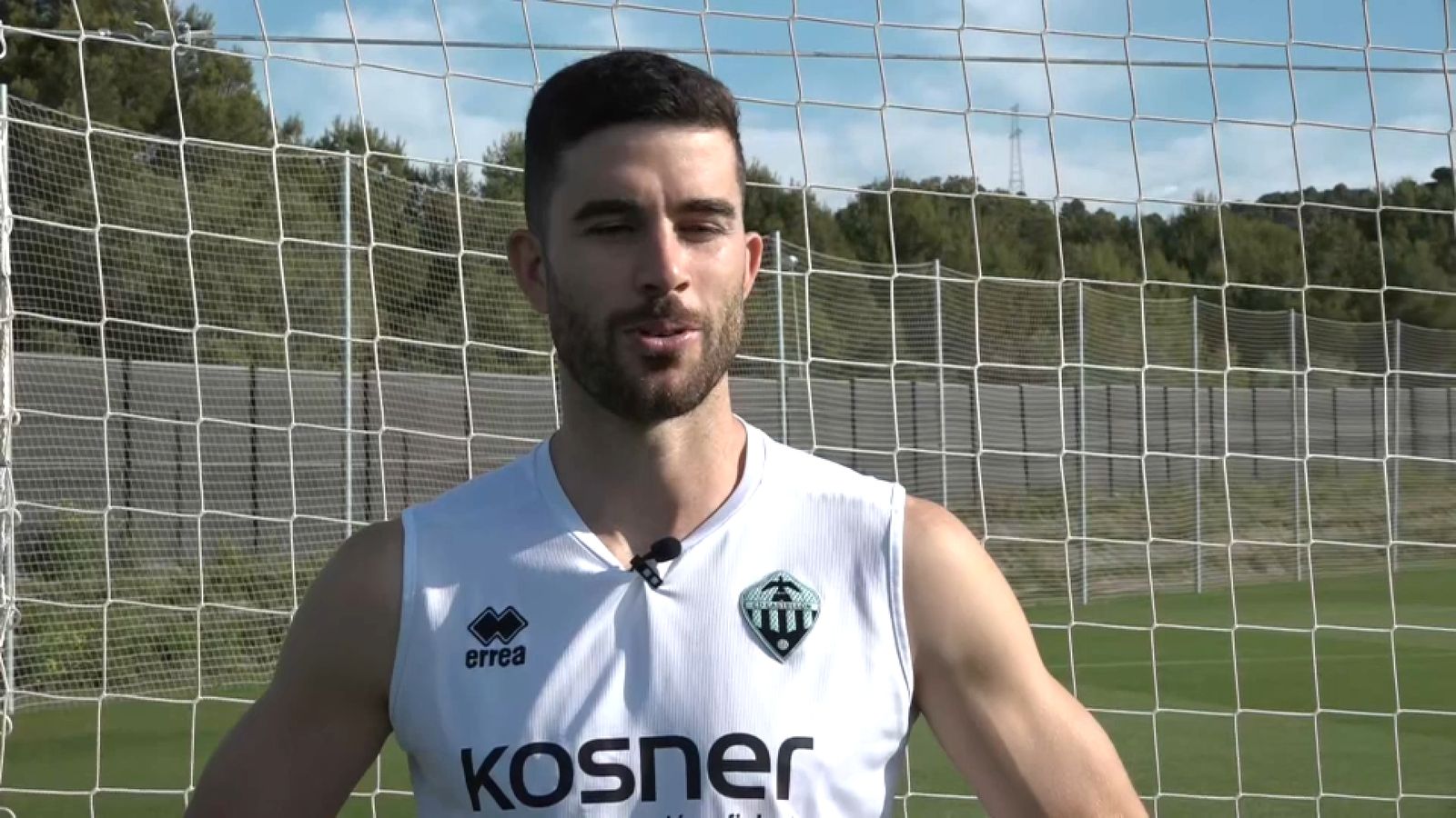 El futbolista del CE Castelló, Diego Barri