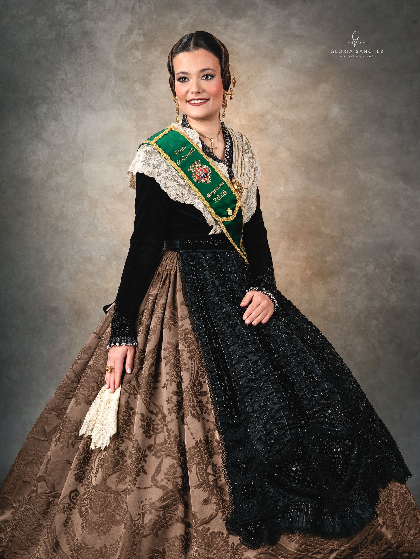 Clara Sanz Sobrino, reina de les festes de Castelló 2026.