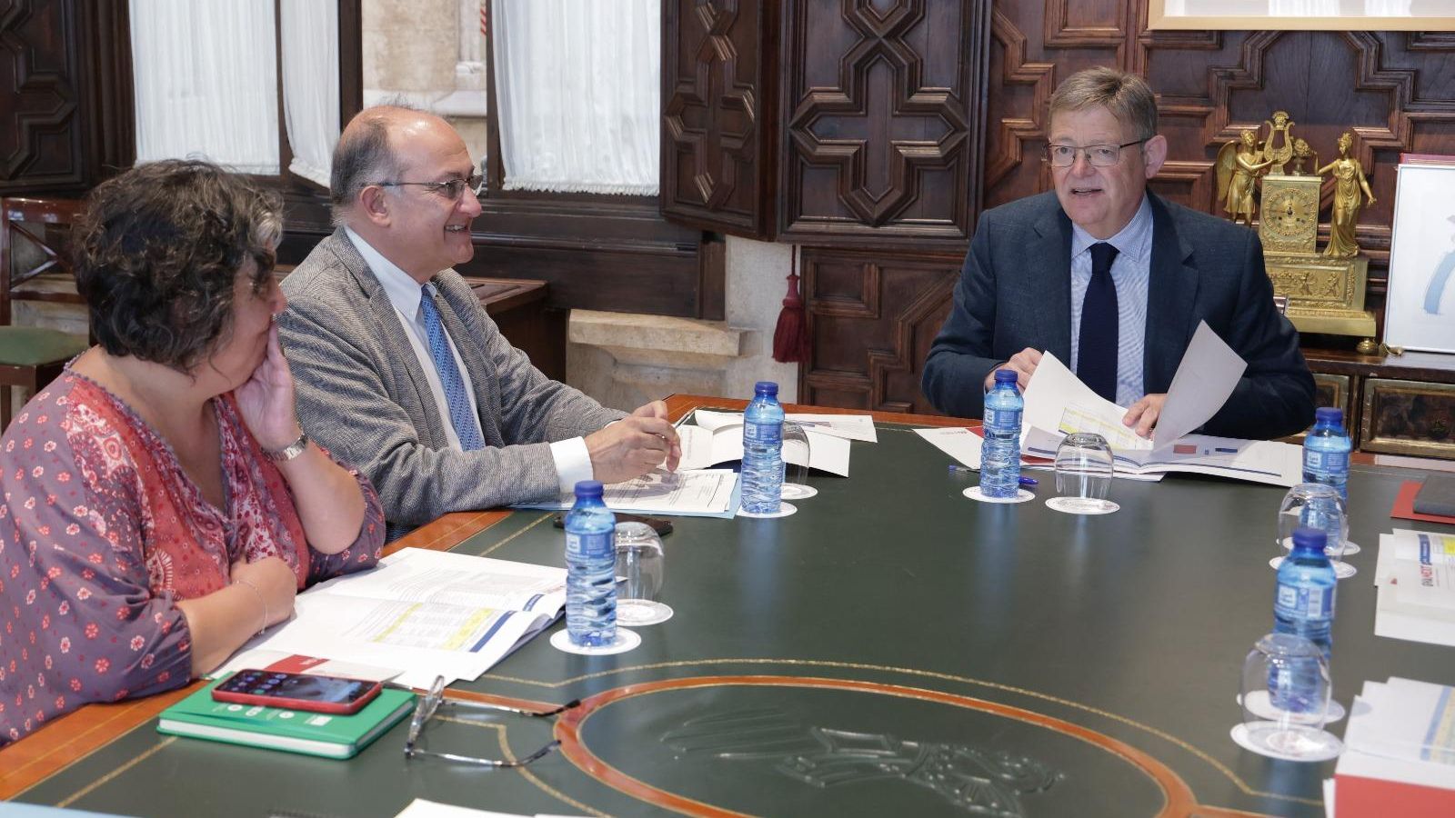 Puig manté una reunió de treball sobre fons europeus aquest dilluns