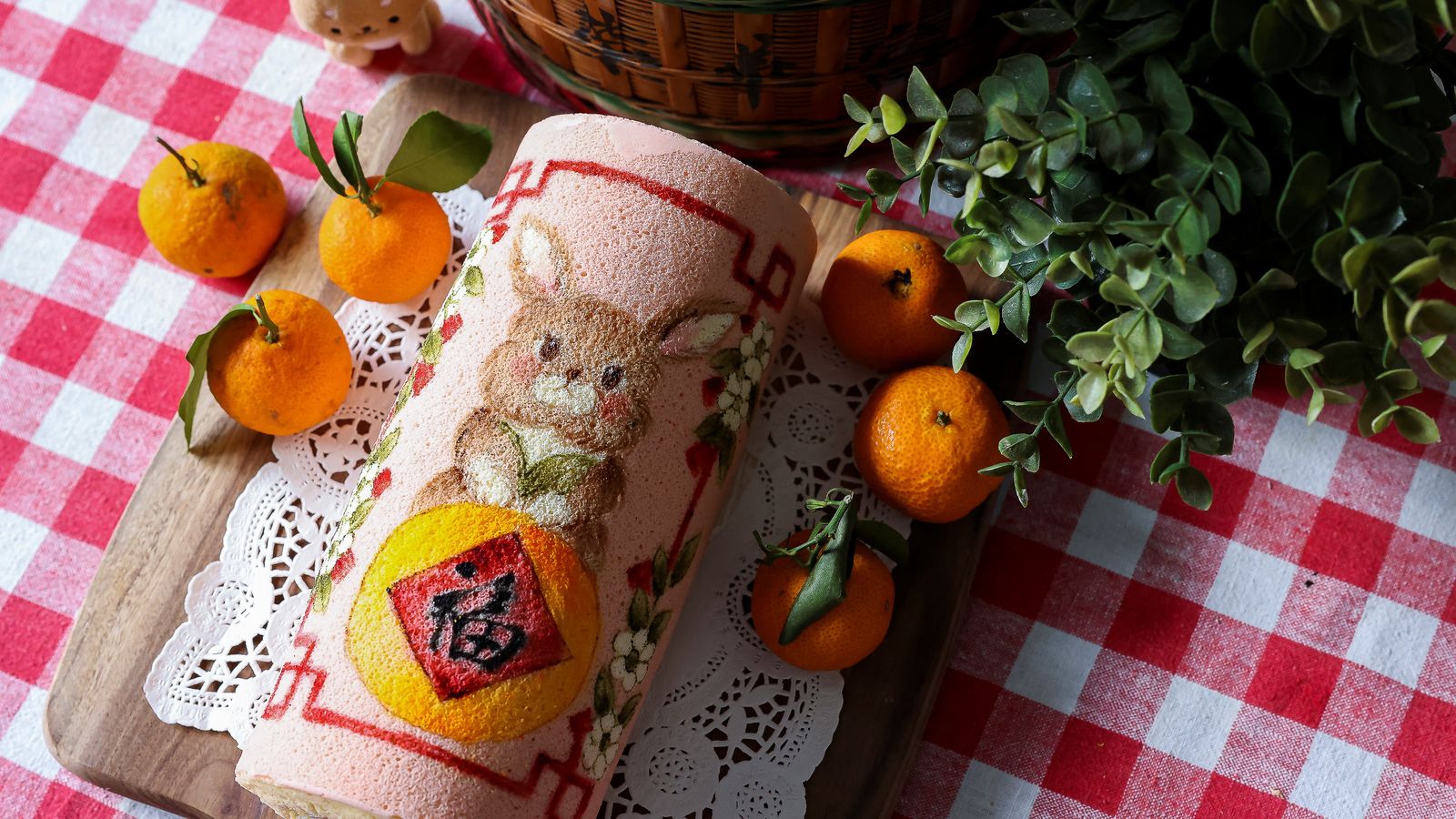 Un pastís per a celebrar l'Any del Conill