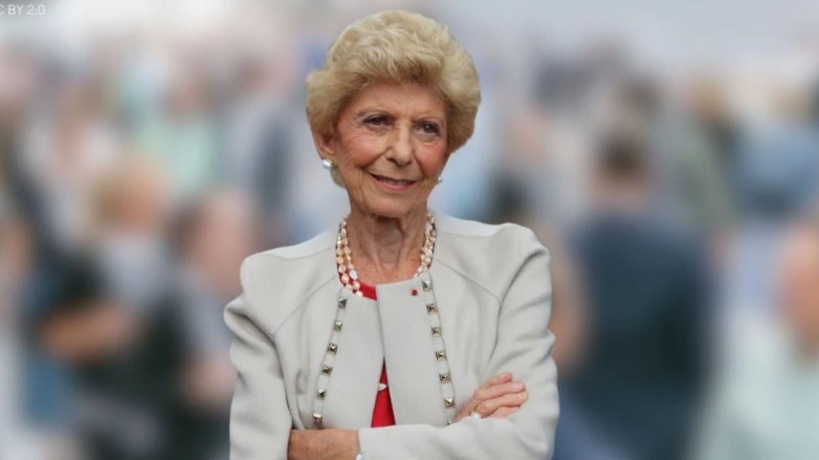 La historiadora francesa Hélène Carrère d´Encausse