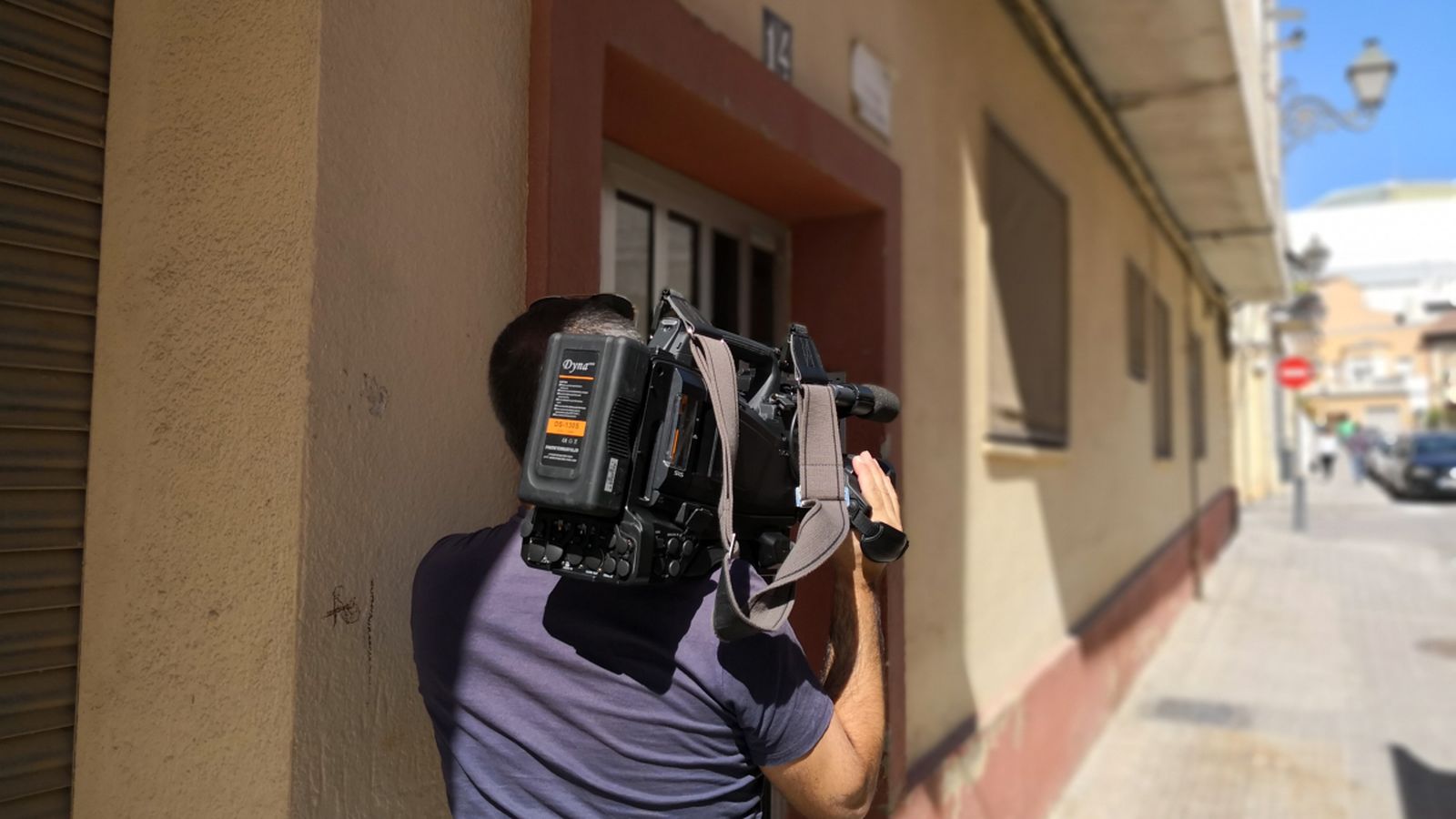 Portal de l'edifici on s'han produït els fets