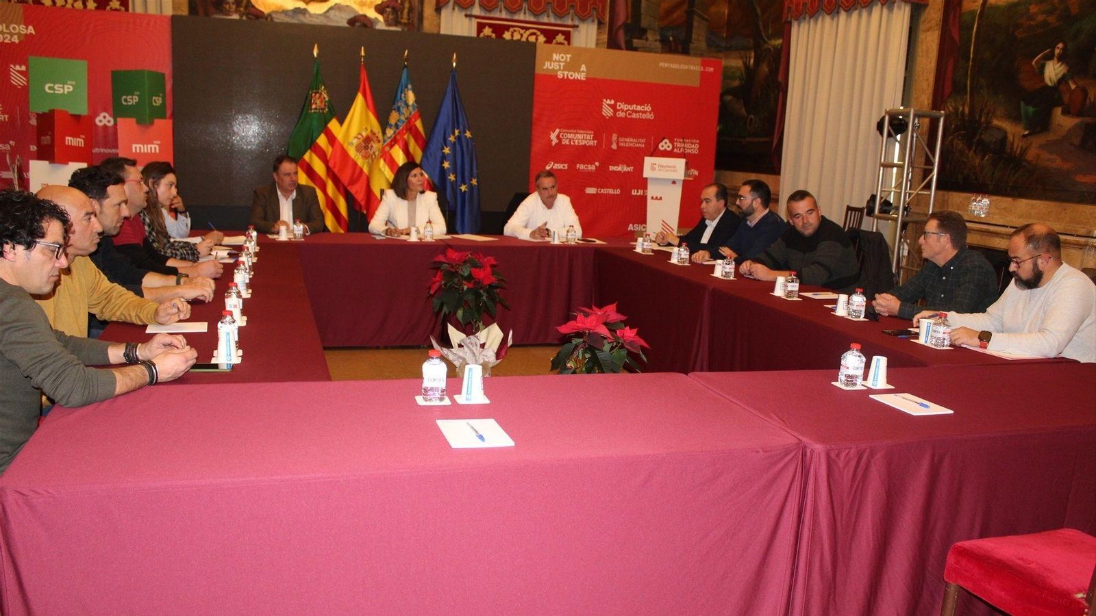 Reunió entre la Diputació de Castelló i tots els agents afectats pel tancament de la planta de tractament de Purins de la Todolella