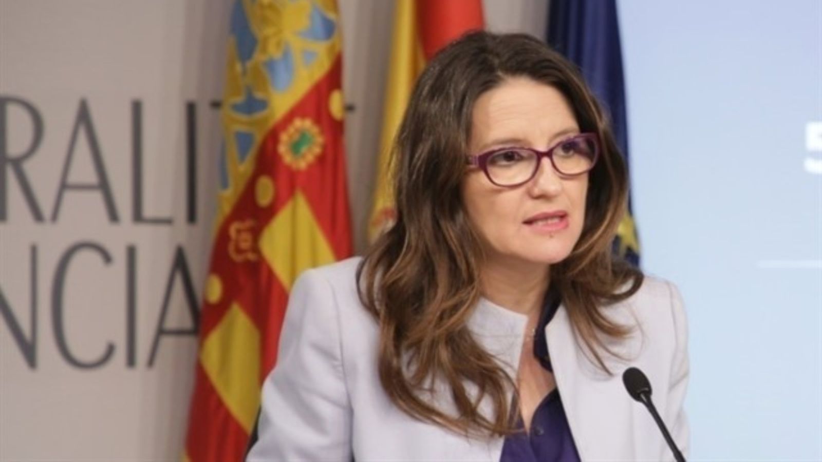Mònica Oltra, consellera d'Igualtat i vicepresidenta del Consell