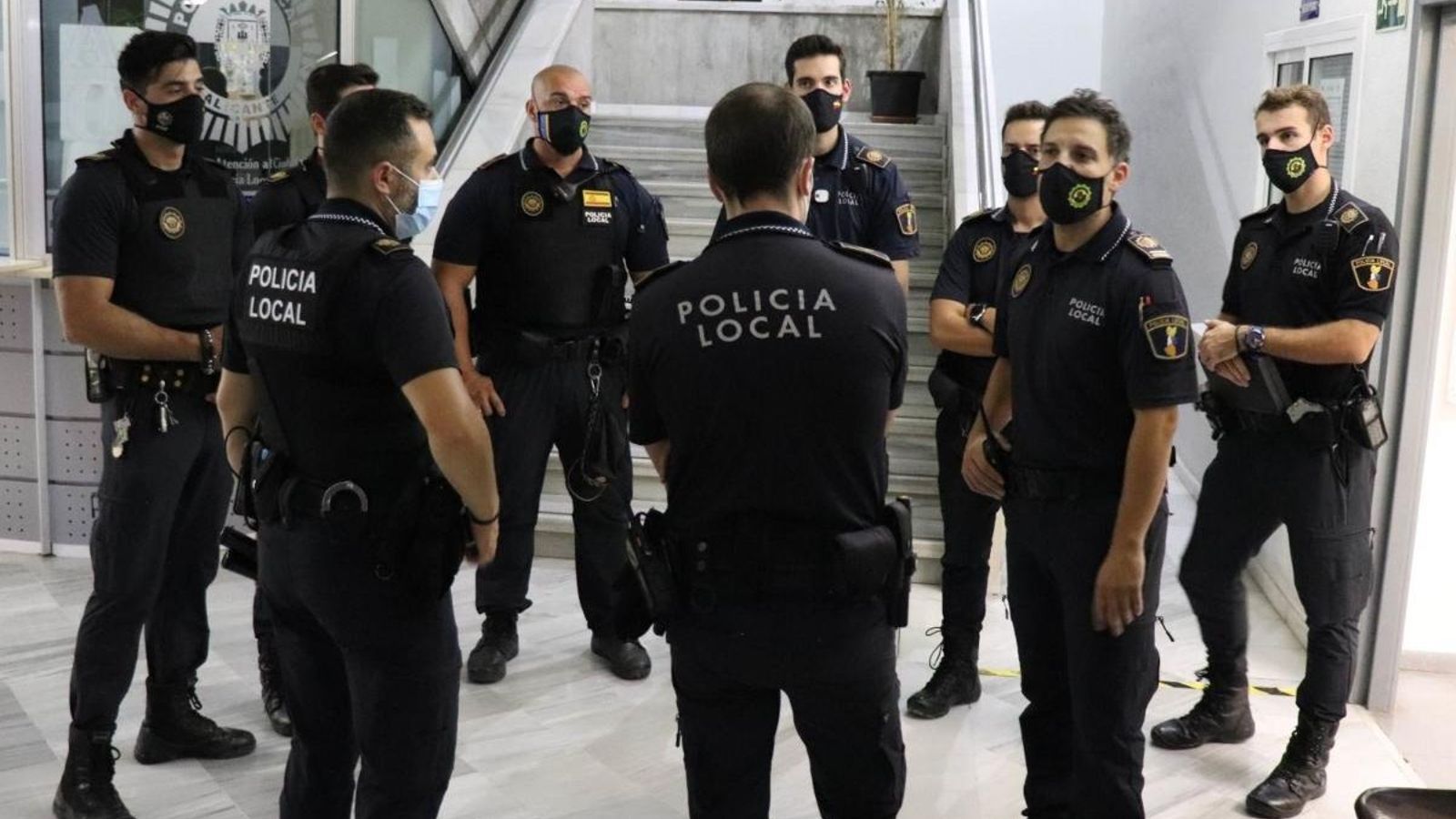 Agents de la Policia Local d'Alacant en una imatge d'arxiu