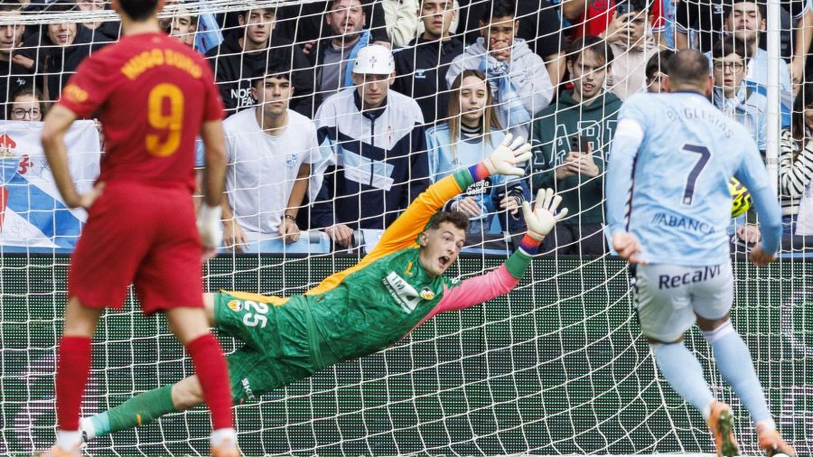 El Celta es va imposar en el partit de la primera volta, 4-1 a Balaídos