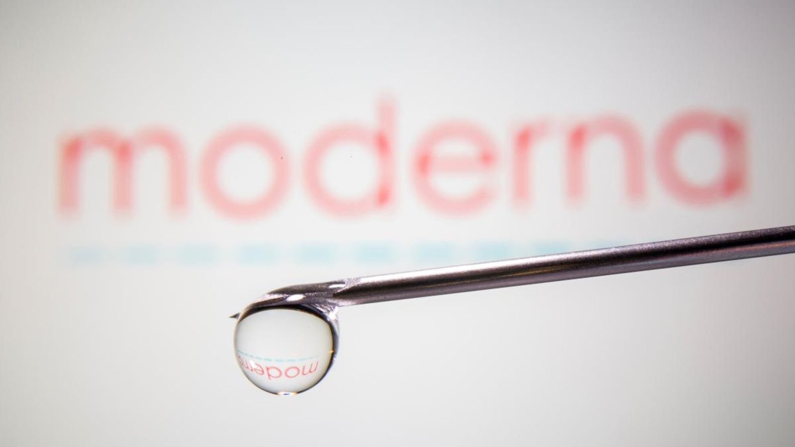 Imatge del logo de la farmacèutica Moderna