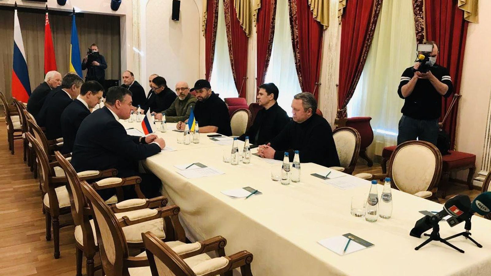 Taula de diàleg entre Rússia i Ucraïna a Bielorússia