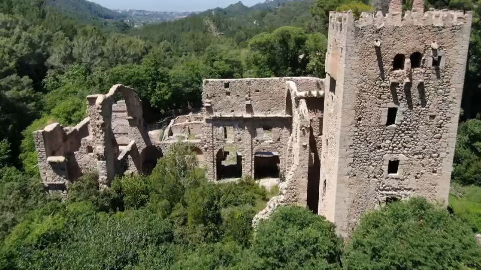 Les ruïnes del Monestir de Santa Maria de la Murta, un antic monestir de l'orde jerònim