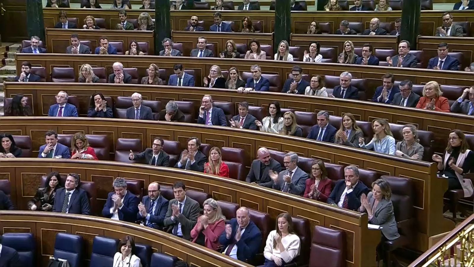 Part de l'hemicicle en la sessió d'este dimecres