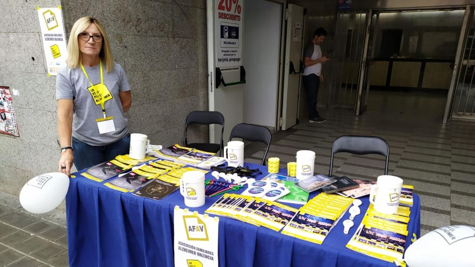 AFAV porta la conscienciació per l’Alzheimer al carrer